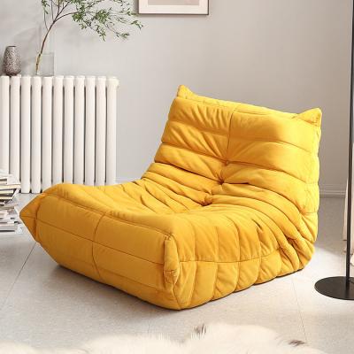 China Modern Design Living Room Sofas Low Arm Sectional Hotel Couch Low Sectional Sofa Cover Velvet Fabric Lazy Sofa For Home Furniture for sale