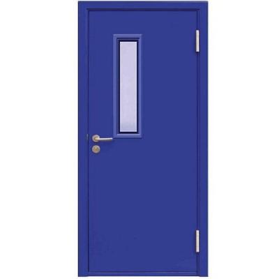 China Fire Protection 1 2 Hour Fire Rated European Standard EN1634, BS476 Certificate Steel Fire Door for sale