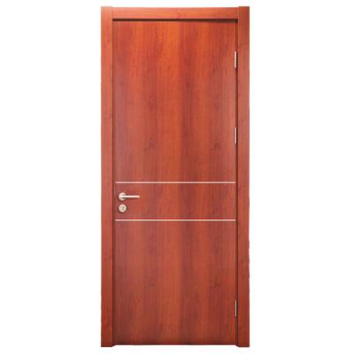 China Fire Protection Ocean Island Oak Teak Door Single Leaf Solid Wood Interior Door for sale