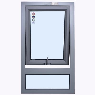 China Fire Protection CCC OEM Service Cutoff Bridge Aluminum Insulated Full Glass Fire Proof Window for sale