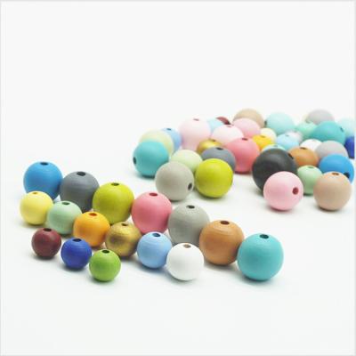 China DIY Loose Lotus Wooden Beads Matte Customize Colorful Jewelry Making Necklace Loose Fashionable Gum Toys Bead For DIY for sale