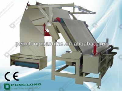 China Slitting Fabrics In Tubular Slit Opening Machine / Open Width Fabric Slitting Measuring Machines for sale