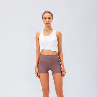 China new arrival Anti-wrinkle moisture wicking seamless fine workmanship breathable yoga shorts 2022 wholesale for sale