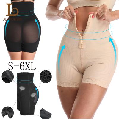 China New European And American Large Size High Hip Antibacterial Breathable Waist Shapewear Jumpsuit Abdomen Shapewear for sale