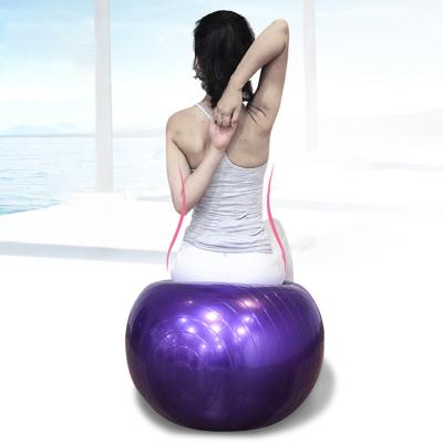 China Waterproof Exercise Yoga Ball Anti-shatter Thick Eco Quality Anti Burst Customized Graphics Yoga Ball for sale