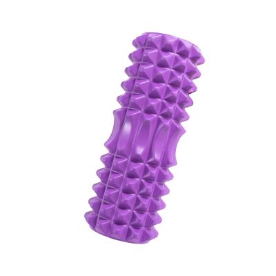 China Hot Selling High Density Eva Yoga Massage Column Foam Non-slip Comfortable Roller Fashionable Yoga Column Cavity for sale