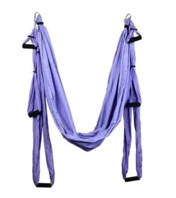 China Aerial Hammock Soft Yoga Equipment Weight Lifting Exercise Fitness Yoga Swing Hammock Set for sale