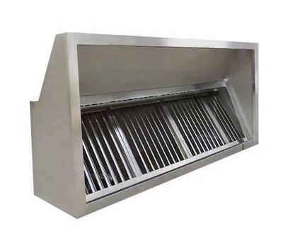 China Corrosion resistance / high-temperature resistance Factory Supply  Corrosion Resistance 201/304 Stainless Steel Commercial Restaurant Exhaust Hood for sale