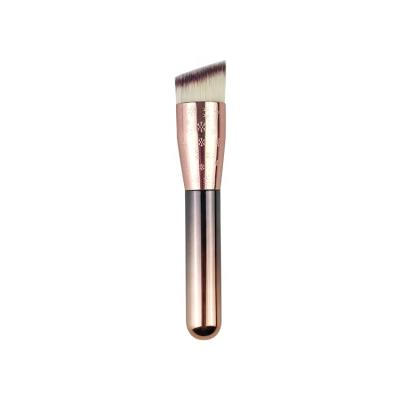 China Laser Flowers On Olive Base 1PCS Cutout Professional Makeup Brush New Sialia Single Brush High Quality For Liquid Cream Makeup for sale