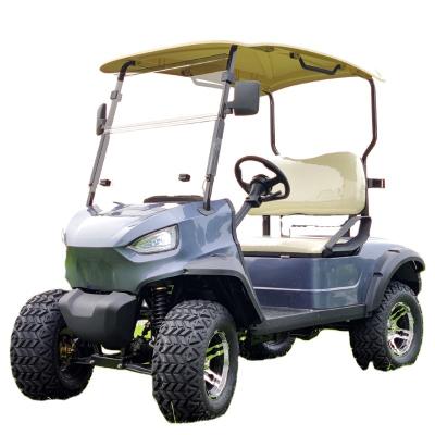 China Golf Cart Battery Lithium 2 Seater Golf Cart Buggies For Sale At Good Price Aluminum Wheel 12x7 + 23