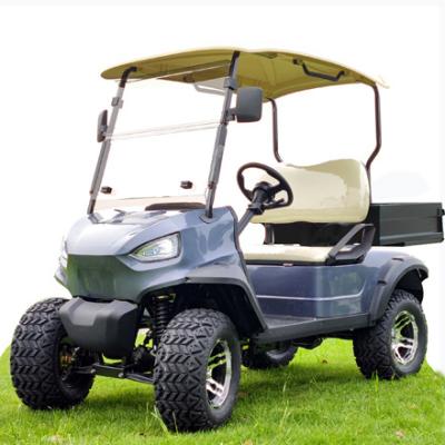 China CE certified lithium battery operated 72V AC system 2 Seat electric removed road golf cart buggy 23