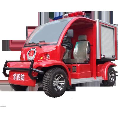 China Mini Electric Fire Fighting Truck for Emergency 3880*1480*1900mm for sale