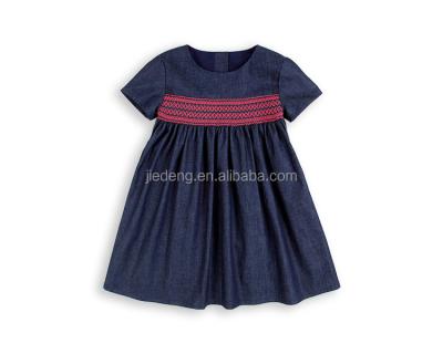 China Washable Grils Dresses Smocks Kids Dress for sale