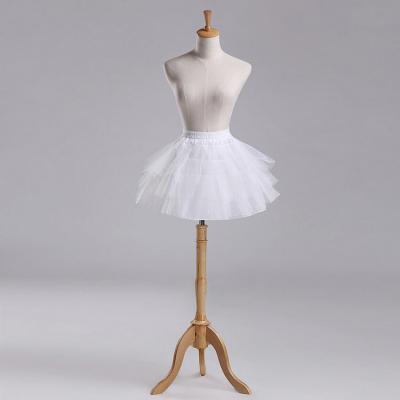 China Spandex/Cotton Kids Party Princess Dress Boneless Tulle Dress Underskirt for sale