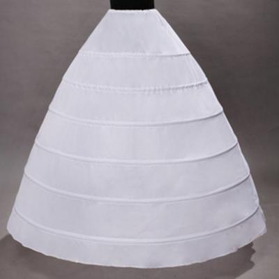 China Custom Made Spandex/Cotton Bridal Crinolines Wedding Accessories Wedding Dresses White Petticoats for sale