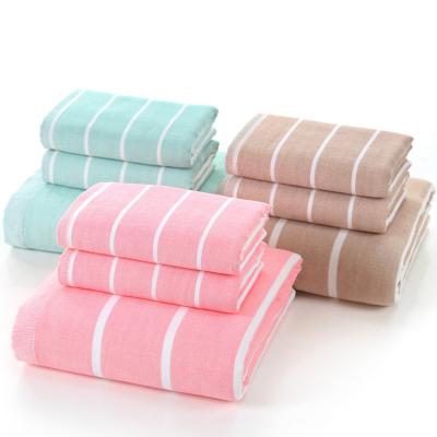 China Exquisite Style Stripe Technical Custom Size 100% Turkish Bath Towels Turkish Cotton Hotel for sale