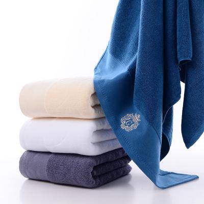 China Sustainable Factory Sale Luxury Easy to Clean Bath Towels Oversized Towels Bath 100% Cotton for sale