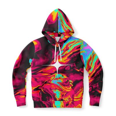 China Custom 320gsm sublimation hoodie anti-pilling hoodies for bleached sublimation hoodies for sale