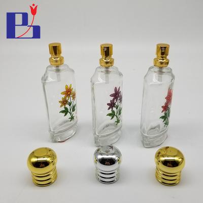 China Custom Junfeng 100ml personal care import cologne glass clear perfume bottle from china for sale