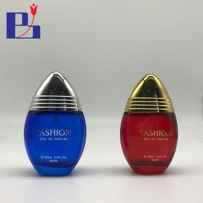 China Personal Care Junfeng 90ml Luxury Solid Reputation Glass Decorative Perfume Bottle for sale