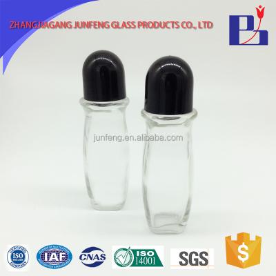 China Personal Care Junfeng 80ml Solid Reputation Most Beautiful Perfume Glass Roll On Bottle for sale