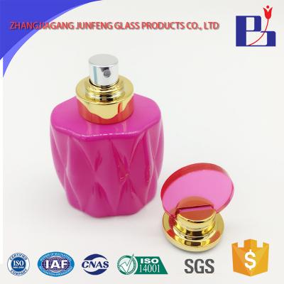 China Imported Perfume Personal Care Junfeng 50ml Hot Selling Empty Glass Cosmetic Bottle for sale