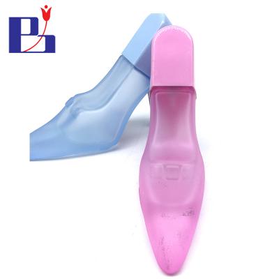 China Junfeng 50ml Women High Heel Shoes Personal Care Empty Elegant Glass Perfume Bottle for sale