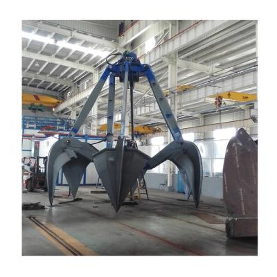 China Left Mechanical Removable Rope Orange Peel Attacks Scrap Metal Handling Binds for sale