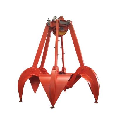 China FPG Stone Lotus Port Mech Crane Handing Equipment Orange Peel Material Grab for sale