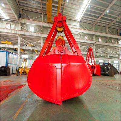 China Bio Energy Power Excavator Trenching Hydraulic Clamshell Grab Bucket Stone Grab en venta