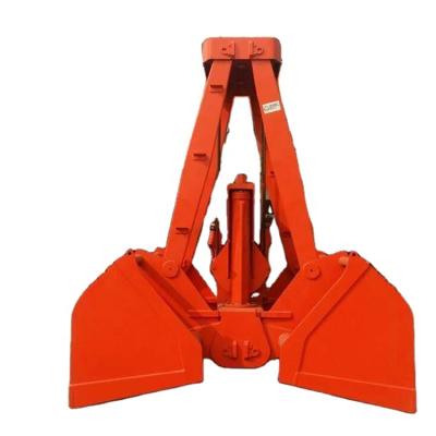 Chine Marine and Boat Crane Transferring Industrial Multi Use Remote Control Grab Bucket for Boat Lifting à vendre