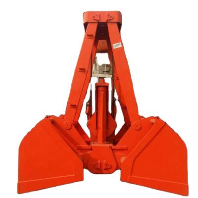 China Marine and Ship Crane Transferring Hydraulic Wireless Remote Control Grab Ash Biological Waste Excavator and Crane Grab Grapple for sale