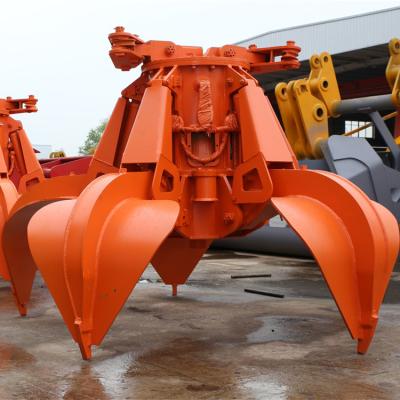 China energy & Multi Functional Electric Hoist Mining High Quality Hydraulic Scrap Metal Grapple à venda