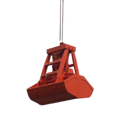 China Marine and boat crane transfer hotsale and interesting boat crane clamshell quality lifting grab grapple crane bucket à venda