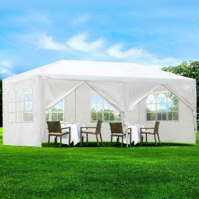 China Modern Portable Tent 10' X20 Wedding Gazebo With Full Sidewalls for sale