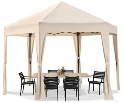 China 3.6x3.6M Modern Outdoor Portable Hexagonal Folding Gazebo for sale