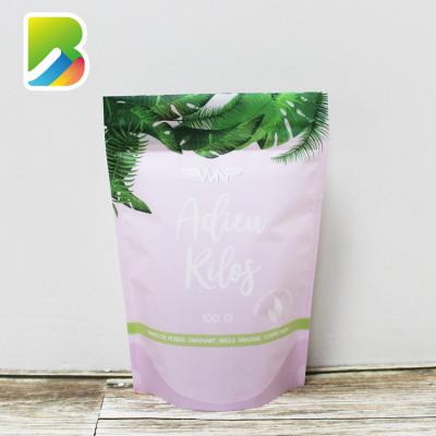 China Cute Moisture Proof For Candy Packing Top Tear Off Food Plastic Recycled Eco Friendly Custom Printed Mylar Customized Ziplock Poly Bag for sale