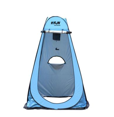 China Outdoor Movable Waterpoof Privacy Dressing 1 Person Pop Up Shower/Toilet Portable Camping Tent for sale