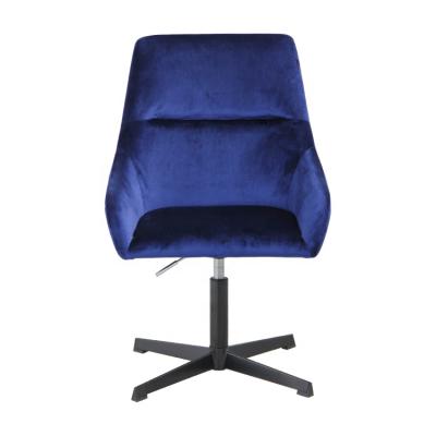 China Luxury Ergonomic PU Swivel Rotation Lift Chairs Executive High Back Velvet Office Chair for sale