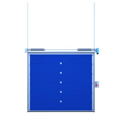 China Security China Supplier Overhead Industrial Door Insulated And Glazed Overhead Sectional Doors for sale