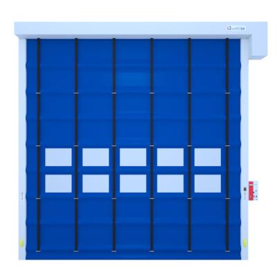 China Security Quality Reliable Fast Door High Speed ​​Door Frequency Wind Resistance Stacking Door for sale