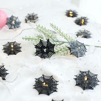 China Spider Web New Led Halloween Series Spider Web Light String 3m 20leds for sale