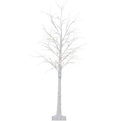 China LED Tree Lights Prelit Silvery Warm White White Birch Tree Twig Branches Festival Party Indoor And Outdoor Christmas Home Use for sale