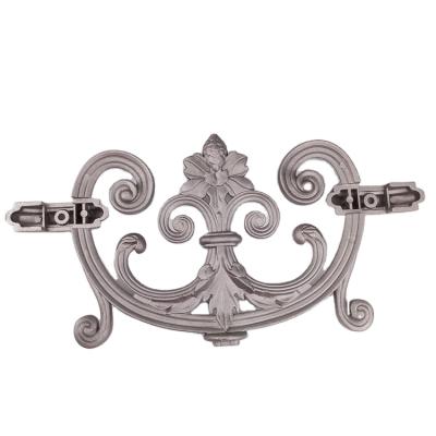 China Easily Assembled Ornamental Gate Accessories Fence Hardware Aluminum Alloy Die Casting for sale