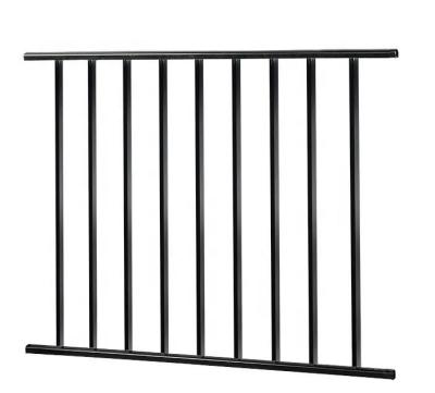 China Popular Easily Assembled 4 Feet Aluminum Fence Decorative Fence Panel Railing Deck Aluminum Fence for sale