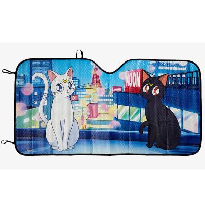 China Sports Custom Size And Design Colorful Car Window Sunshade for sale