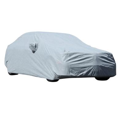 China Business Car Sliver Color Cover Oxford Car Cover for sale