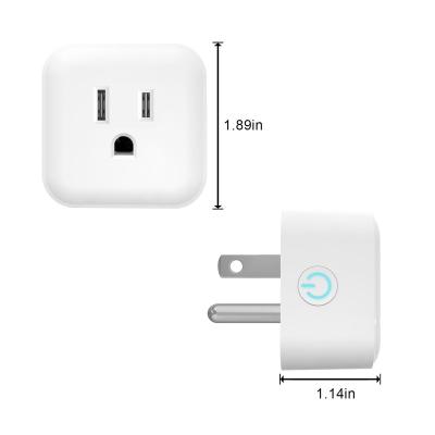 China WF36SU Life App Residential / Multi-Purpose Smart Control ETL, FCC Certified Indoor Smart WiFi Socket Switch for sale