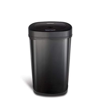 China Wholesale Sensor Viable Stainless Steel 50L Trash Bin Intelligent Trash Classic Trash Can Induction Trash Can for sale