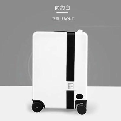 China Custom Electric Suitcase Travel Trolley Scooter Luggage Carrier With USB Charging Battery 355x235x525mm for sale